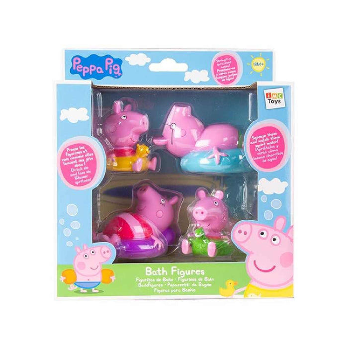 Figuras De Baño Peppa Y Familia Peppa Pig