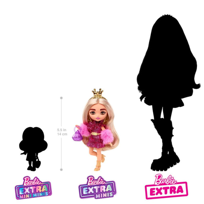 Muñeca Barbie Extra Minis De 14 Cm
