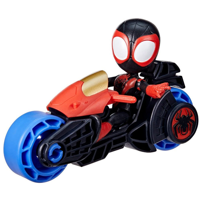 Figura y Motocicleta Marvel Spidey And His Amazing Friends